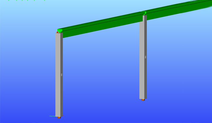 Did you know that you could use Consteel to determine automatically the second order moment effects for slender reinforced concrete columns?